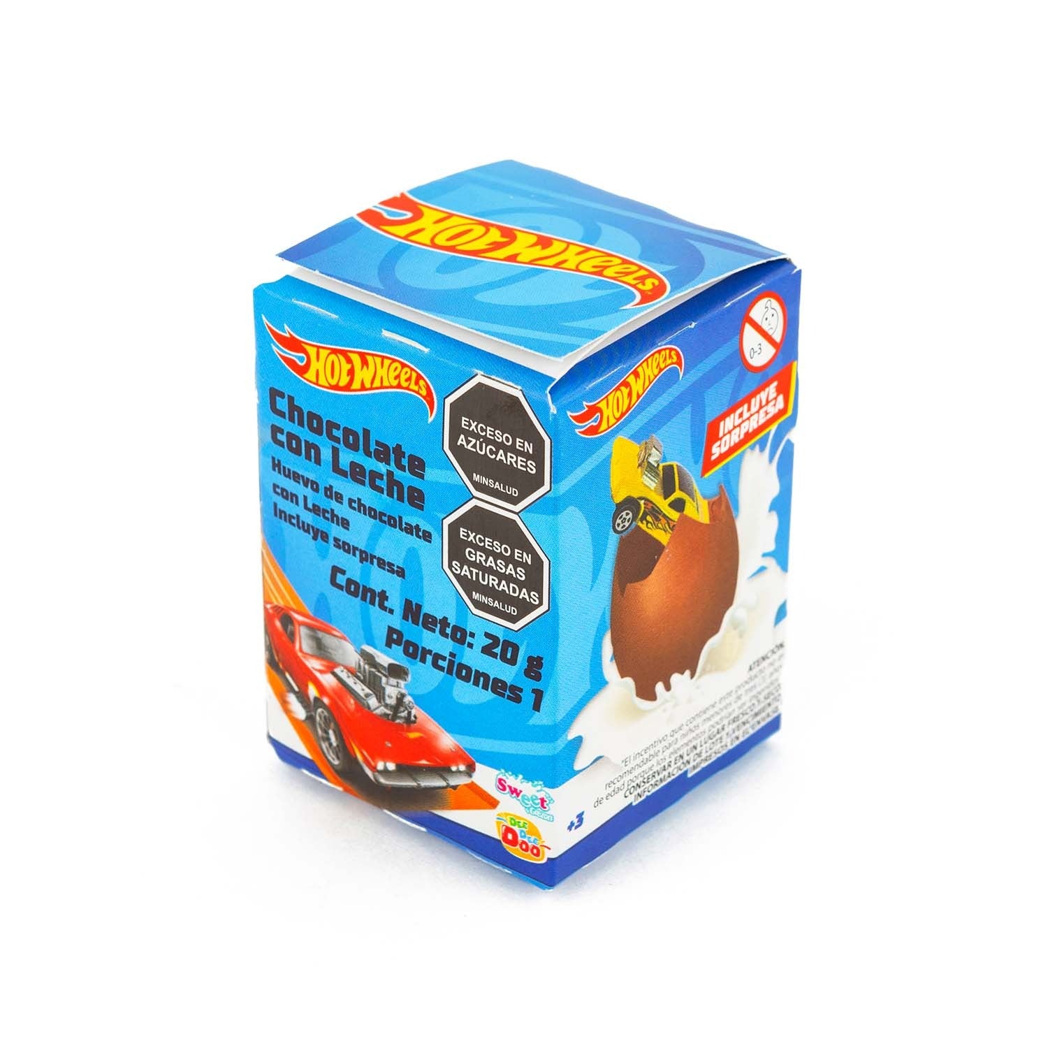 HUEVO HOT WHEELS CAJA 20GR