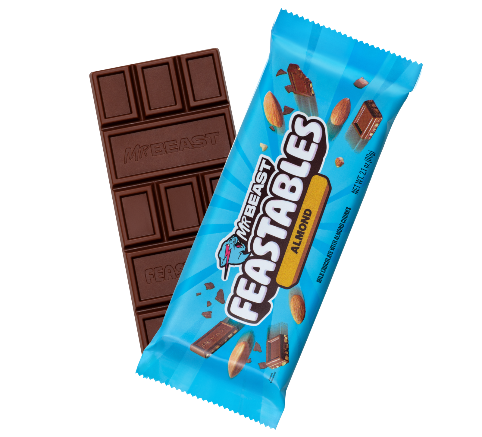 MR BEAST ALMOND 60GR